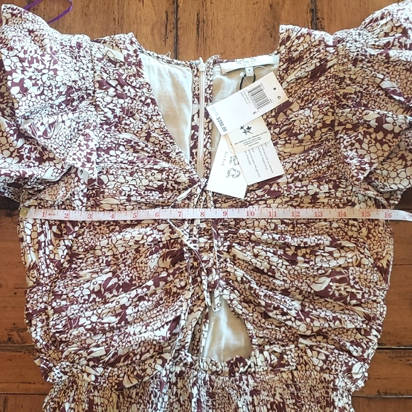NWT SEA PRIYA PRINTED ORGANIC COTTON ROMPER SIZE 6 - Picture 14 of 16